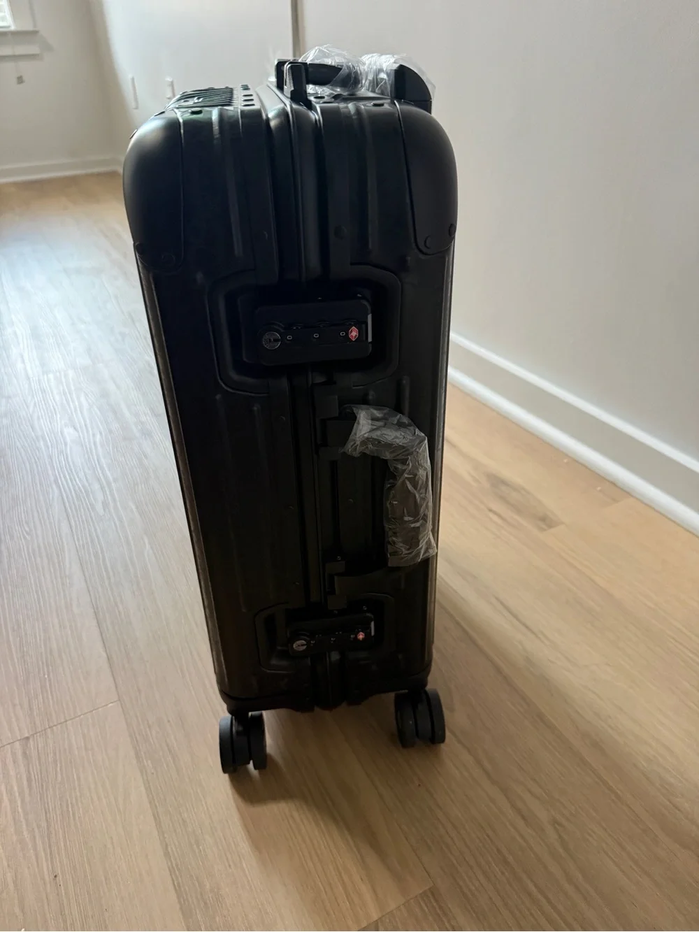 RIMOWA Black Hard-Shell Garment/Travel Bag on Wheels